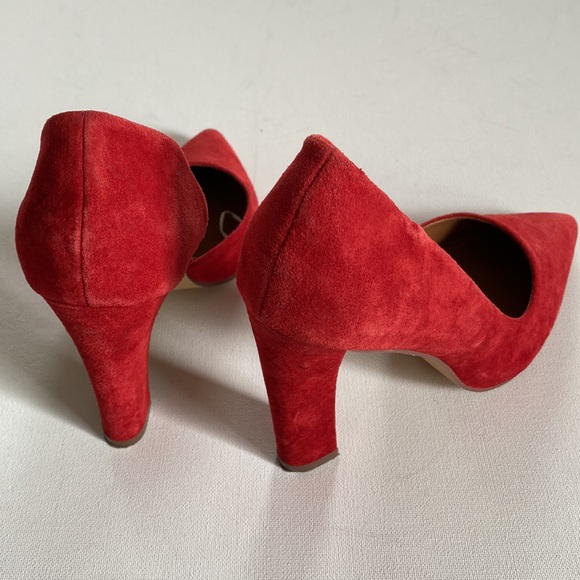 Steve Madden Chanda Red Heels, Size 7.5 - Picture 14 of 15